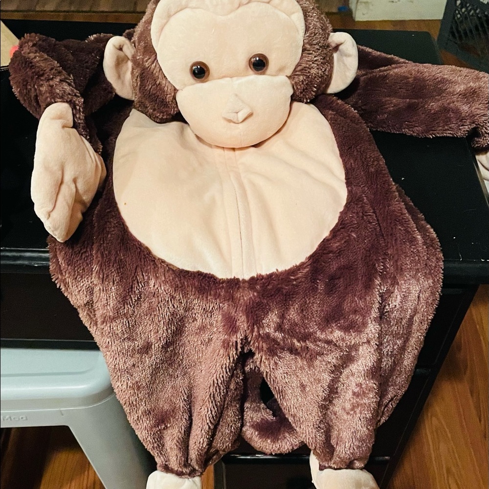 Monkey costume worn 2 times in excellent condition size 18 month🤎